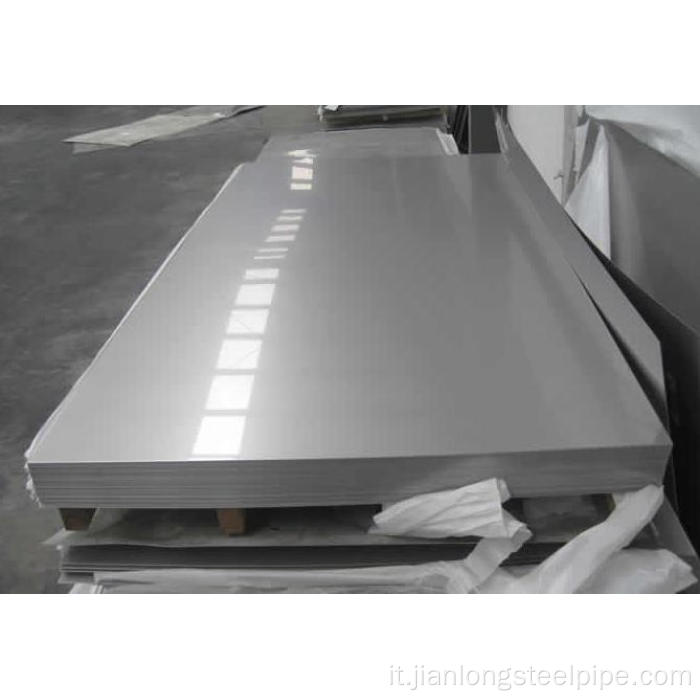 Piastra di lamiera in acciaio inossidabile ASTM ACERO 304